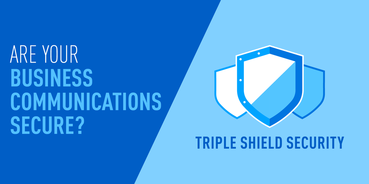 GOBSB's tweet photo. Securing your data is critical to your business. Elevate's Triple Shield Security takes a multipronged approach to securing your confidential business communications by protecting user access, securing applications and defending the cloud.  Learn more at:  https://t.co/0bc7dniMlI https://t.co/88h4Nurl3x