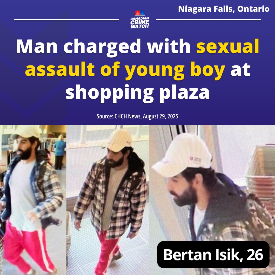 NIAGARA FALLS, ONTARIO - Niagara Police have arrested a man who they say is responsible for sexually assaulting a boy in the Town and Country Plaza on Portage Road in Niagara Falls.