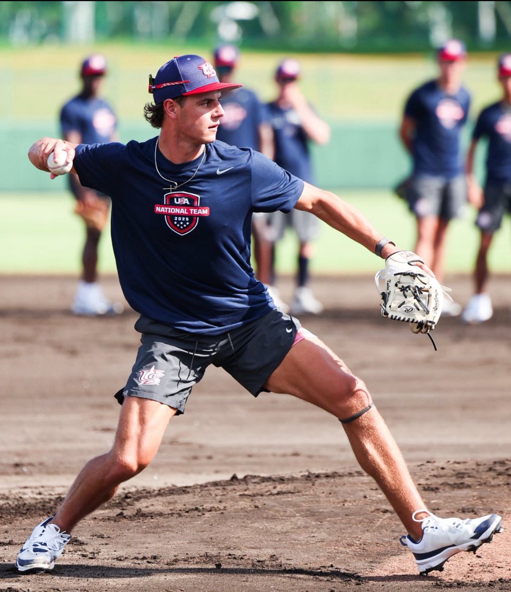 Practice #1 in the books from Okinawa, Japan. Eyes on the prize!!!🇺🇸🇺🇸🇺🇸

<a href="/USABaseball18U/">USA Baseball 18U</a> <a href="/USABaseball/">USA Baseball</a> <a href="/KadenWaechter/">Kaden Waechter</a> <a href="/JesuitBaseball/">Jesuit Baseball</a>