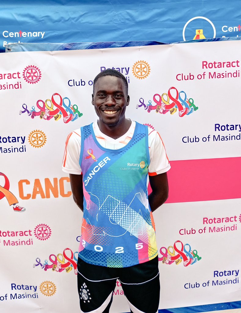 Thank you so much <a href="/CentenaryBank/">Centenary Bank</a> for being the main sponsor of the Rotary Cancer Run 2025.
<a href="/RotaryMasindi/">Rotary Club of Masindi D9213</a>