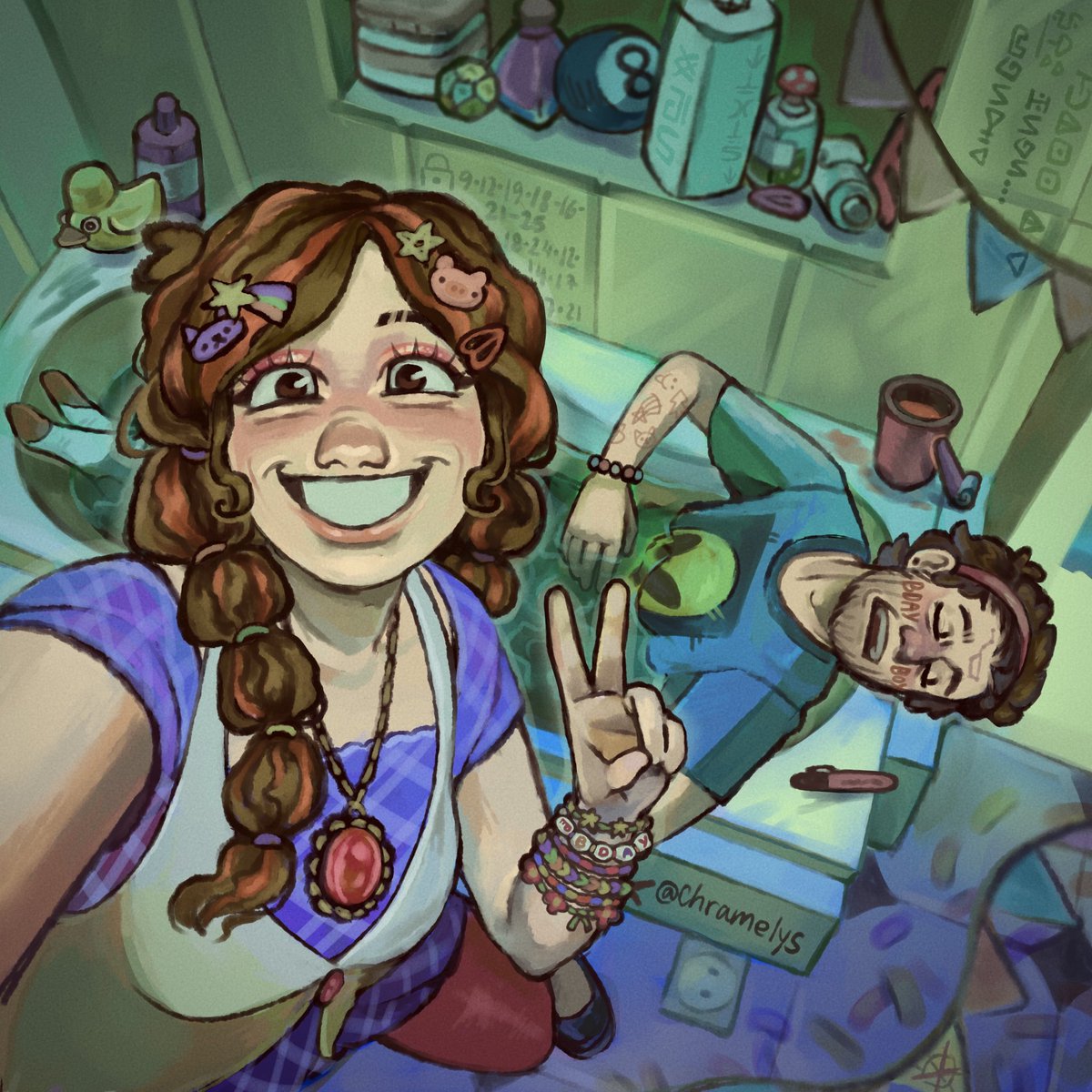 chram ๐ (@chramelys) on Twitter photo Annual gravity falls Dipper and Mabel birthday drawing
-
<a href="/_AlexHirsch/">Alex Hirsch</a> Alex, please interact with one of my drawings so I may be released from this prison that is this godforsaken app which was the whole purpose I had opened this account many moons ago ๐๐๐ผ
#gravityfalls #fanart Annual gravity falls Dipper and Mabel birthday drawing
-
<a href="/_AlexHirsch/">Alex Hirsch</a> Alex, please interact with one of my drawings so I may be released from this prison that is this godforsaken app which was the whole purpose I had opened this account many moons ago ๐๐๐ผ
#gravityfalls #fanart