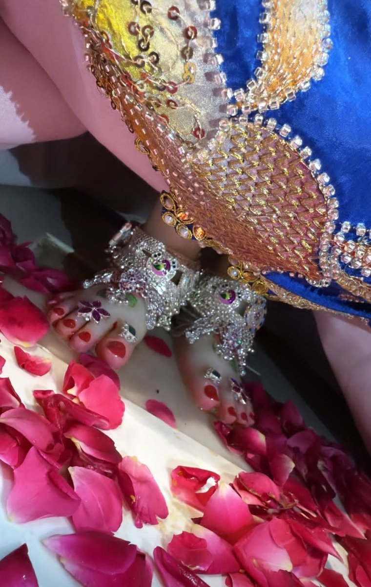 श्यामा रानी के चरण प्यार प्यारे
Radha Rani Charan Darshan 💙