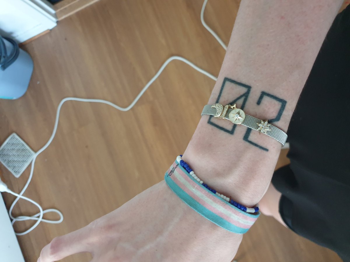 a very british man i can only describe as the cyclist version of combination of big maks and tony bomboni gifted me this bracelet in the middle of the #ncmc race yesterday
