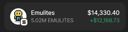 whalemakesmagic's tweet photo. New day - New profit!    

I will giveaway $400 $EMULITES. It can help you to buy more memes

Rt, follow me and rely with SOL addresses https://t.co/GvVwnxl5c8