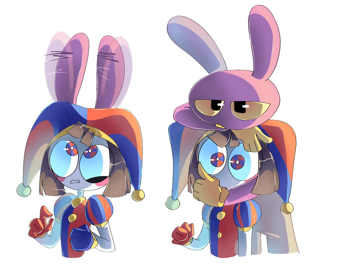 I have no ideas
here's some old art :(
#tadc #TheAmazingDigitalCircus #funnybunny #JaxxPomni