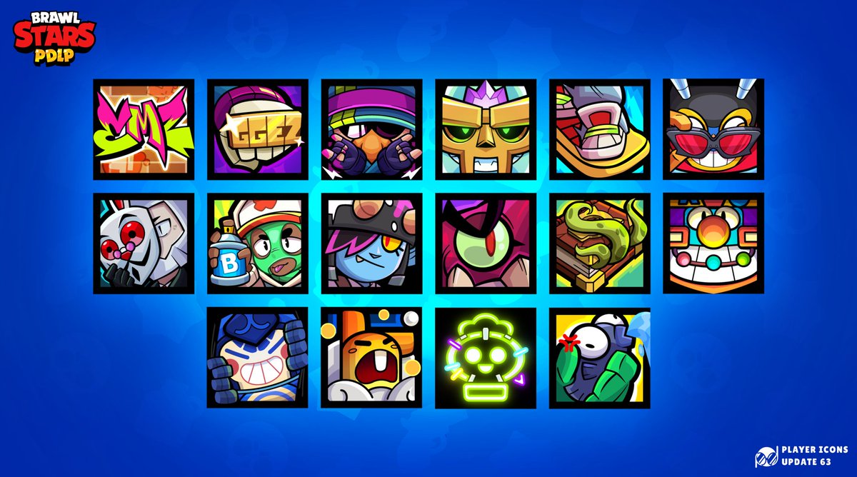 New part of skins icons for update 63!

What do you think 👀?
#BrawlStars