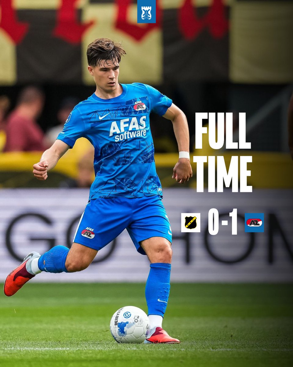 🔥 Late goal, huge result!

🟥 42. Van Hooijdonk
⚽️ 89. Mijnans (0-1)

#AZAlkmaar #nacaz #TheFutureIsOurs