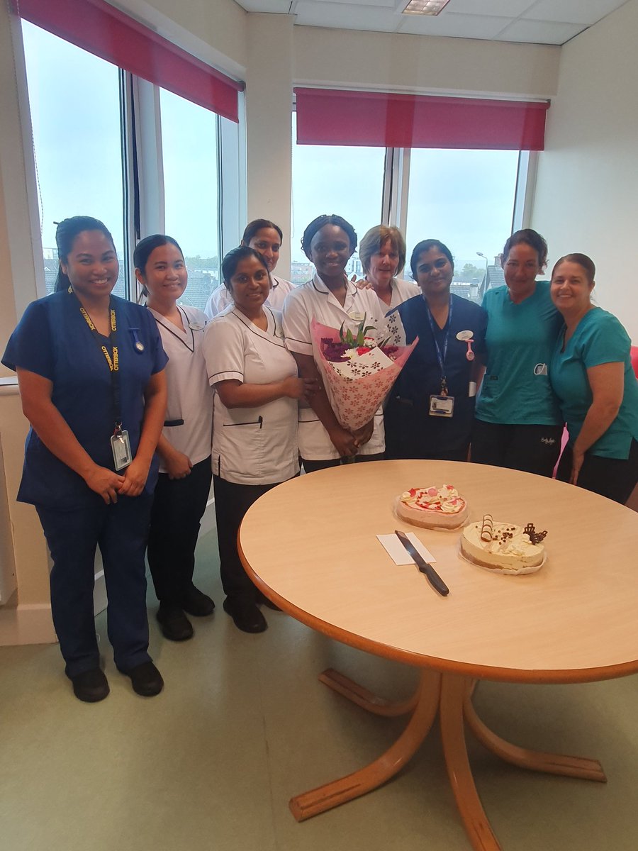 Celebrating Enobong's last day in St.Johns Hospital, as she starts her new role tomorrow in UL as Associate Professor. Enobong you had a vision, you had a strategy, and you achieved your goal. Best wishes in your new role <a href="/EileenH59832517/">Eileen Hayes</a> <a href="/StJohnsHospLmk/">St. John's Hospital, Limerick</a> <a href="/HSEMidWest/">HSE Mid West</a>