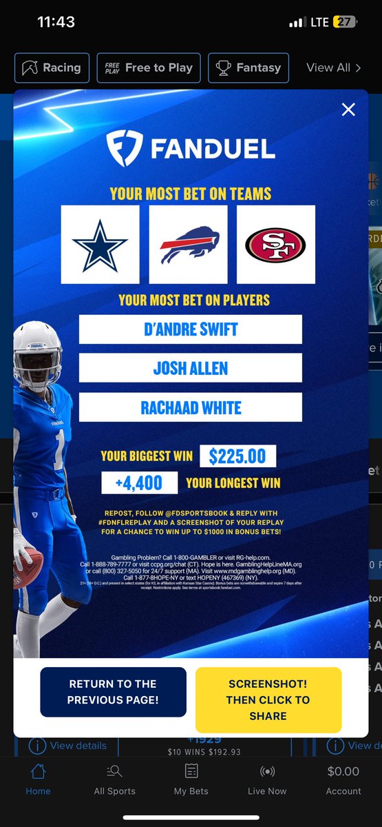 quantum__moon's tweet photo. @FDSportsbook #FDNFLREPLAY https://t.co/30GZ1Isy0w