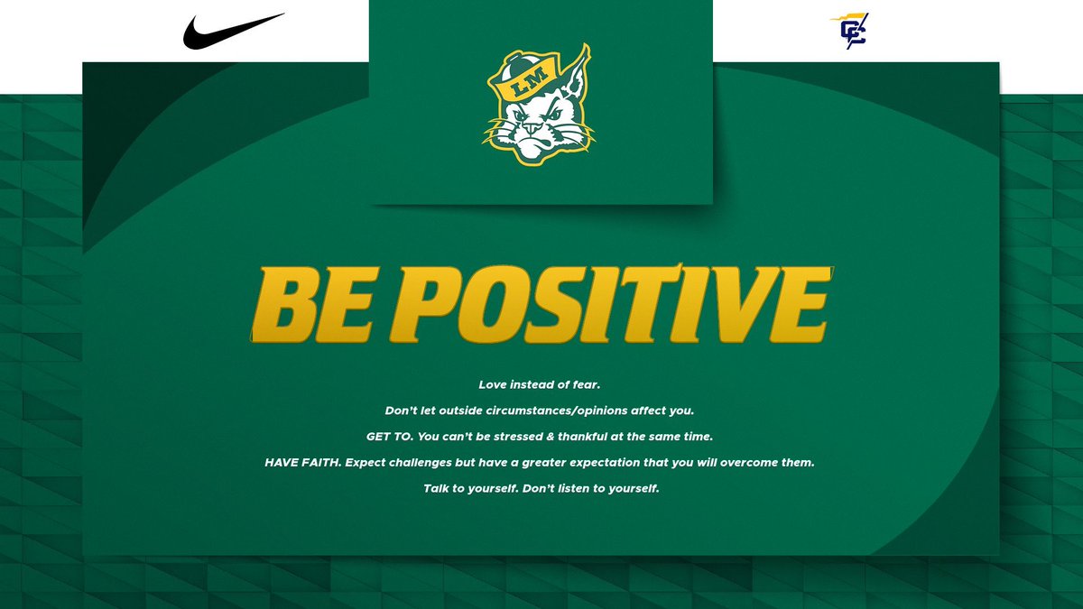 𝘽𝙀 𝙥𝙤𝙨𝙞𝙩𝙞𝙫𝙚 to #BEmore