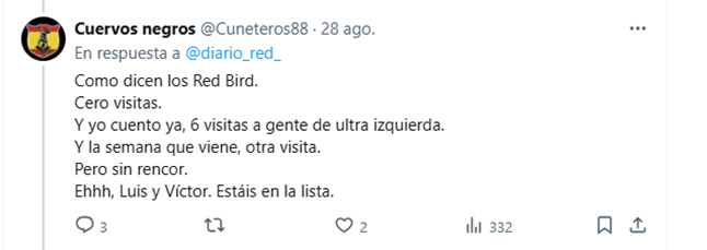 ALERTA ANTIFASCISTA🚨.  Esto ya no lo voy a tolerar de ninguna manera. <a href="/policia/">Policía Nacional</a> <a href="/guardiacivil/">Guardia Civil</a> El nazi Jose María Romero González está anunciando impunemente otras dos agresiones.  Si a algún descerebrado se le ocurre atacar a Luis o a Víctor, vais a conocer lo que es el infierno.