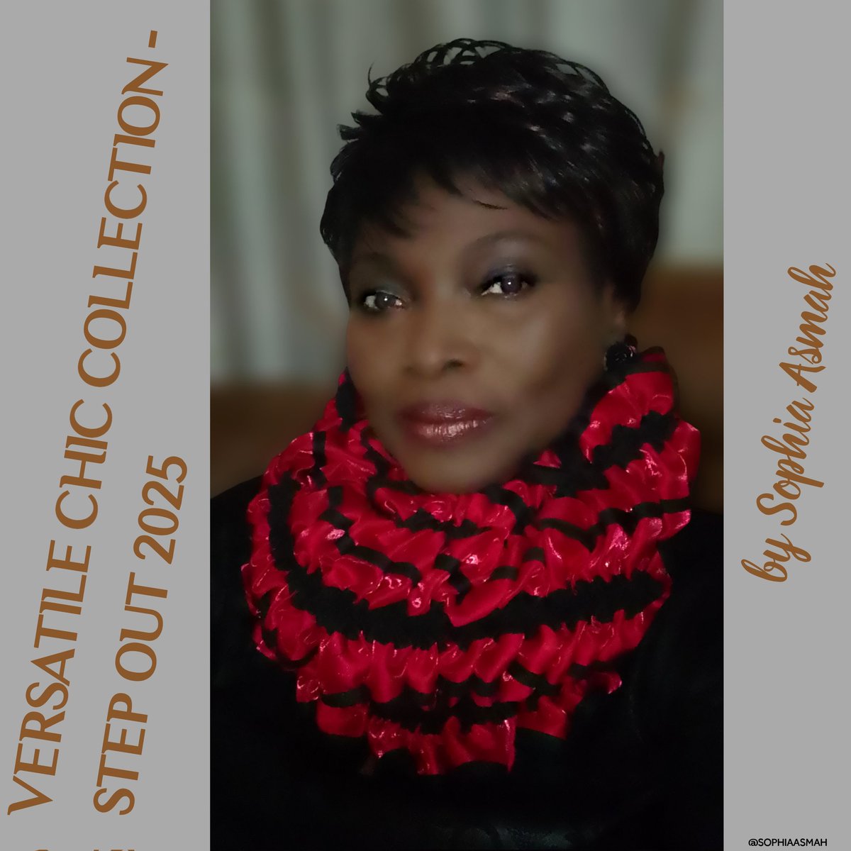 AsmahSo's tweet image. Versatile Chic Collection – Step Out 2025 by Sophia Asmah #byme
1b–Evening sophistication &amp;amp; bold statement
Other looks in collection.
Design, make up, hair, style, model #byme
#VersatileChic #StepOut2025 #SophiaAsmah #Fashion #Clothes #style #designer #fashiondesigner #expression