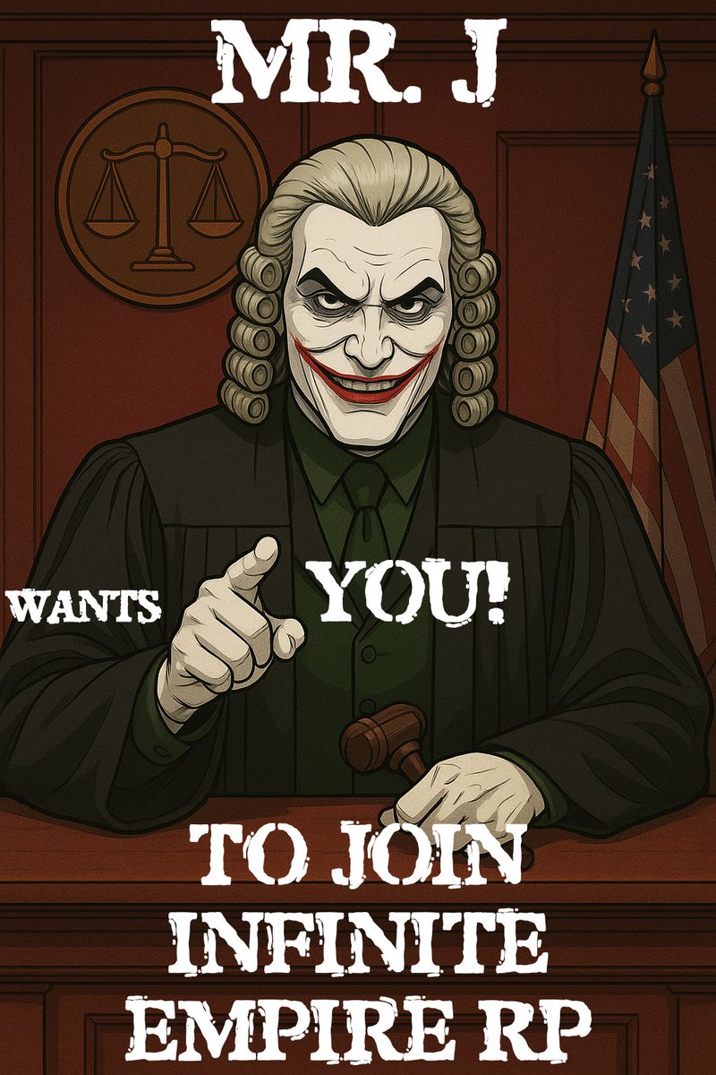 davelevelsup's tweet image. I am Joining a new #GTARP  server, should launch in a few weeks, Mr. J is the New Chief Justice!
discord.gg/V8nUJ77qc2