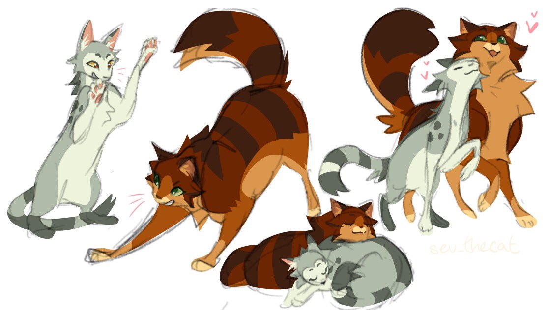 The oc trenches are brutal man I've just had cats on the brain #ocart