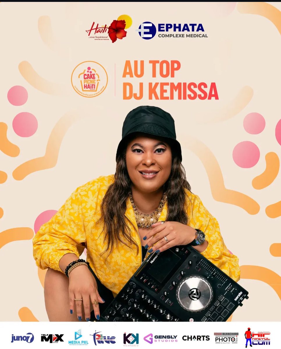Ou gentan rive? 🎉
DJ pa w la @autop_kemissa pral mete dife nan Cake Picnic Haïti

Vini jwi, danse, goute &amp; pase yon moman Au Top 🍰🥂

#AtisAnkre #AuTopKemissa  #CakePicnicHaiti #Fun #MizikSeLavi