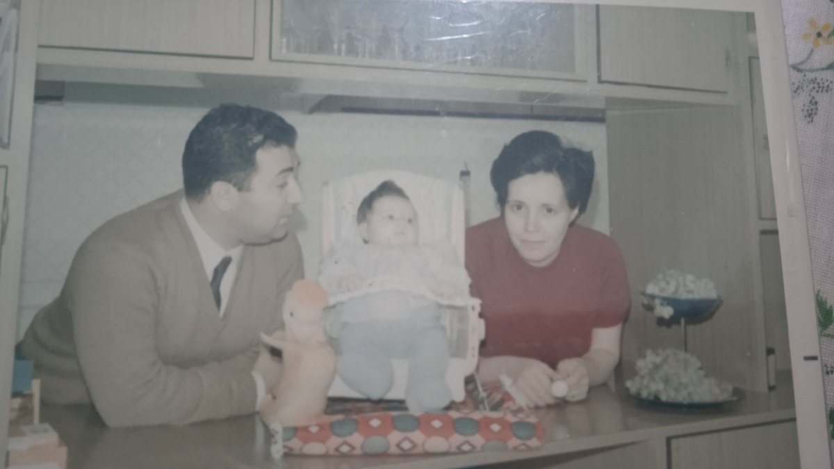 Le mie prime foto con mamma e papà - autunno 1968-💗