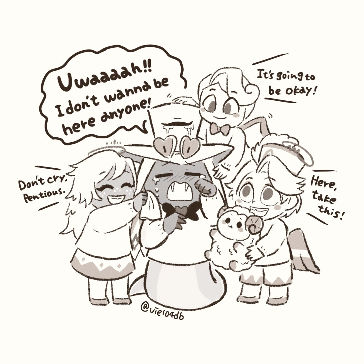 😢💦(⚠️幼児化)