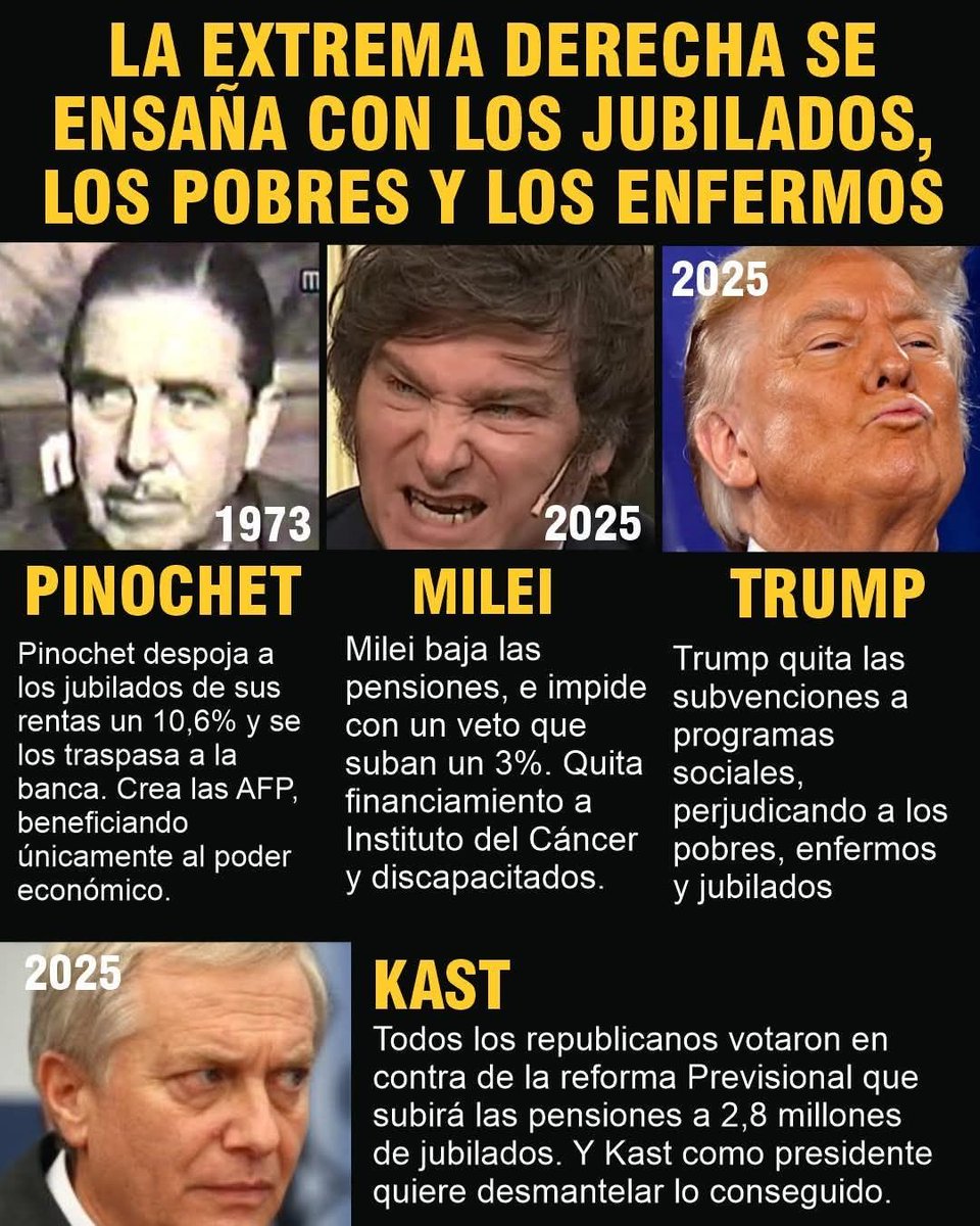 "Nunca he militado en el PC de Chile.
Pero estoy harta de tanta ignorancia y anticomunismo trasnochado, por eso comparto unas precisiones, sobretodo hoy que la ultraderecha y la derecha desatan un sucio anticomunismo.
En primer lugar, en Chile nunca ha existido un gobierno