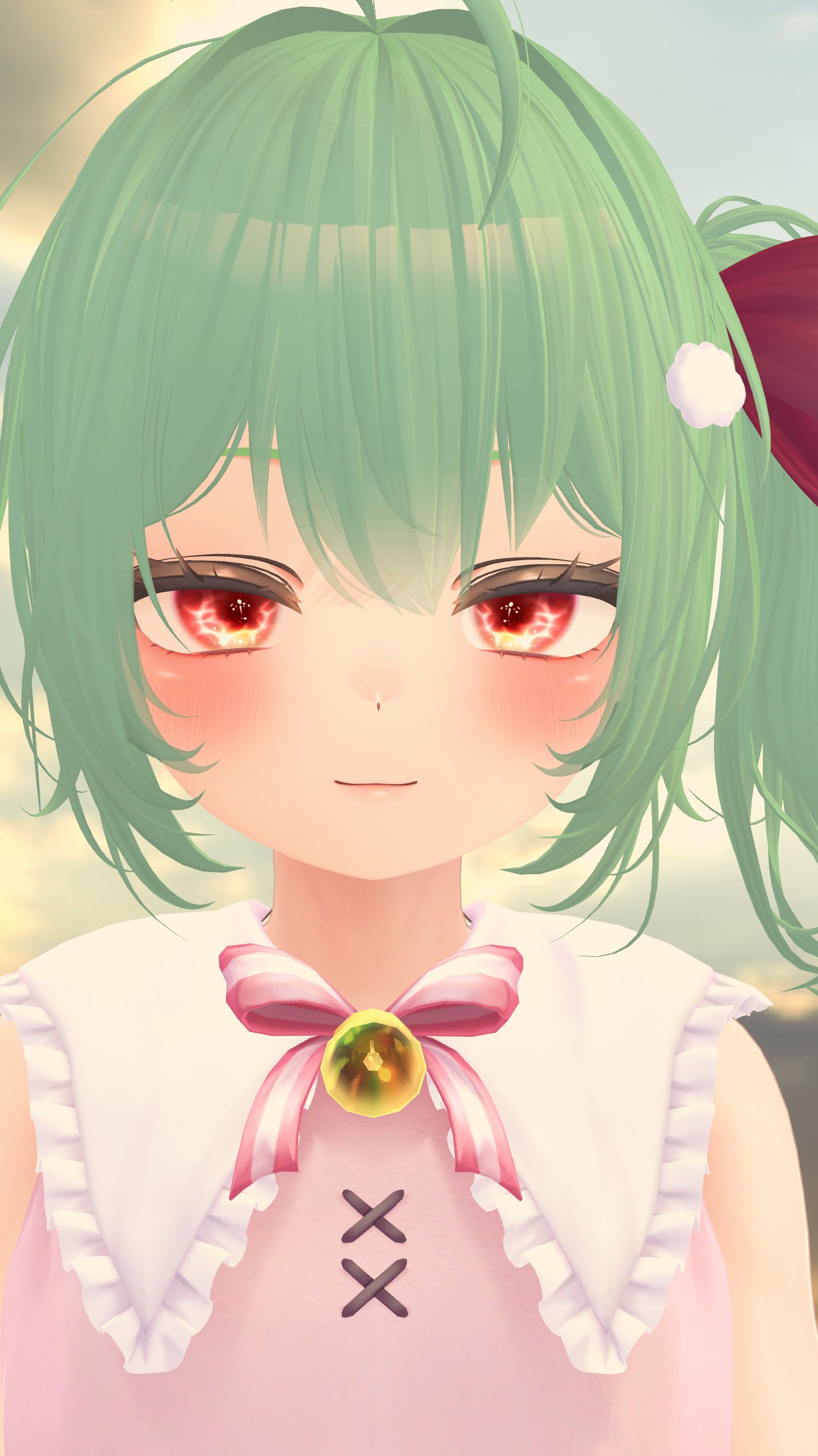 【みるきーうぇい ⭐️コメントお気軽に❣️】 もーちVR💚💫🌼 on X: 