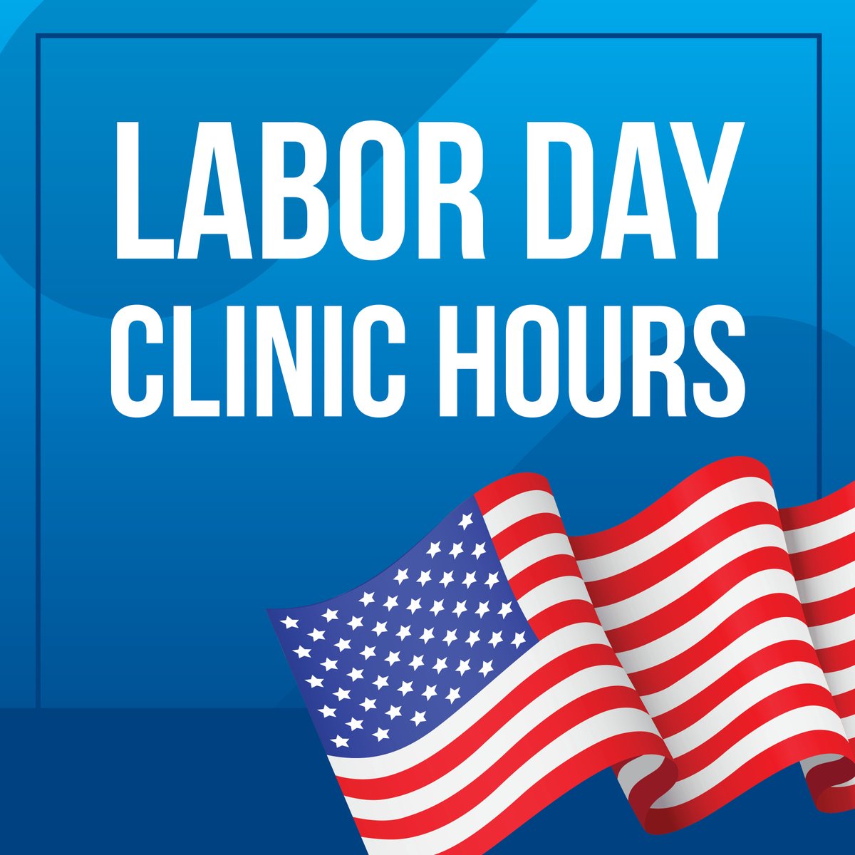 📢 Walk In Care locations will be OPEN during normal business hours on Monday, September 1, 2025. bit.ly/46dKPvq

All other GGC locations (including lab &amp; x-ray) will be CLOSED in observance of Labor Day. Wishing you and your family a safe and enjoyable holiday! 💙
