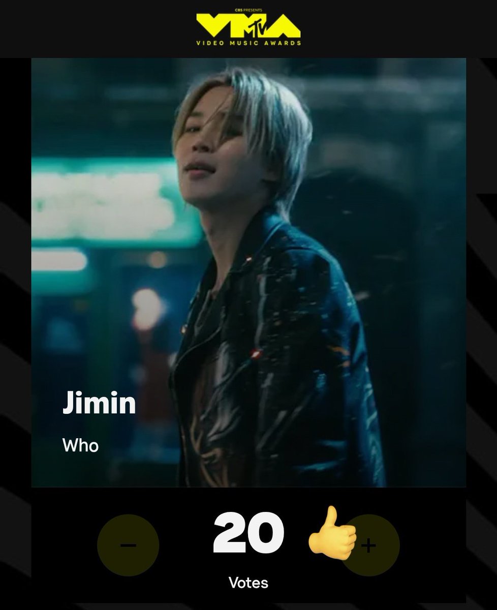 btsargento's tweet image. — ARMY, estamos en POWER HOUR de los VMAs, pasen a emitir sus votos para "Who" de #JIMIN en la categoría "Best Kpop"

(mtv.com/event/vma/vote…)

VOTE FOR JIMIN ON VMAS 2025 
#VoteForWHO_onVMAS