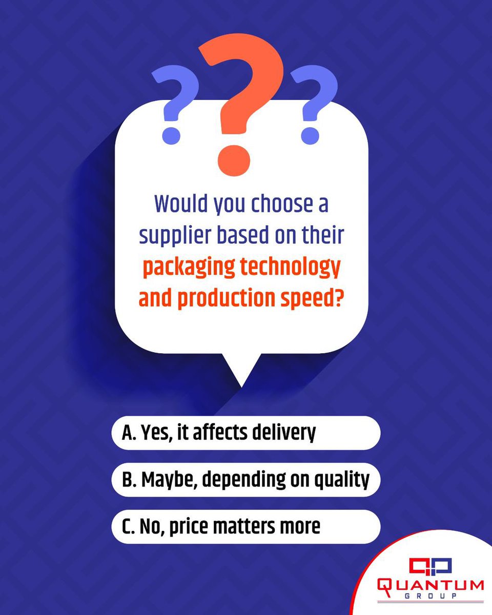 QuantumGroupNig's tweet image. When it comes to pharmaceutical packaging, speed and precision can make all the difference, especially when products need to reach patients quickly and safely.
#PharmaceuticalPackaging #MedicalPackaging #SmartPackagingSolutions #HealthcareLogistics