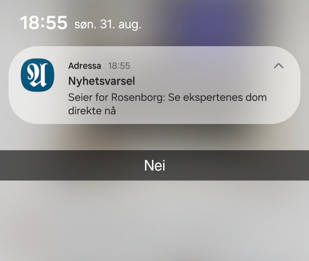 Adresseavisen er på ballen som vanlig