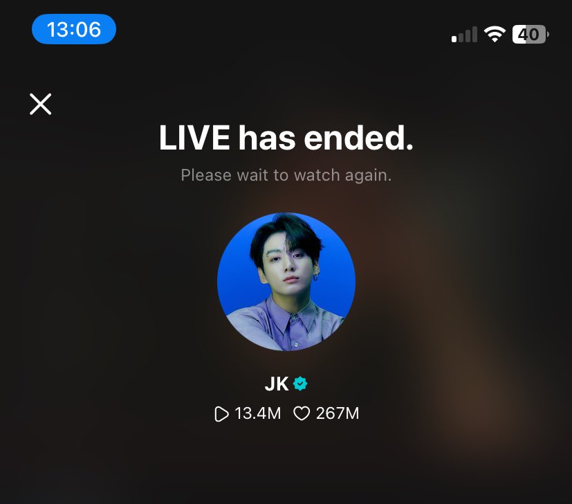 fizeram parte dos 13.4M de armys que assistiram a live do jungkook? 💜