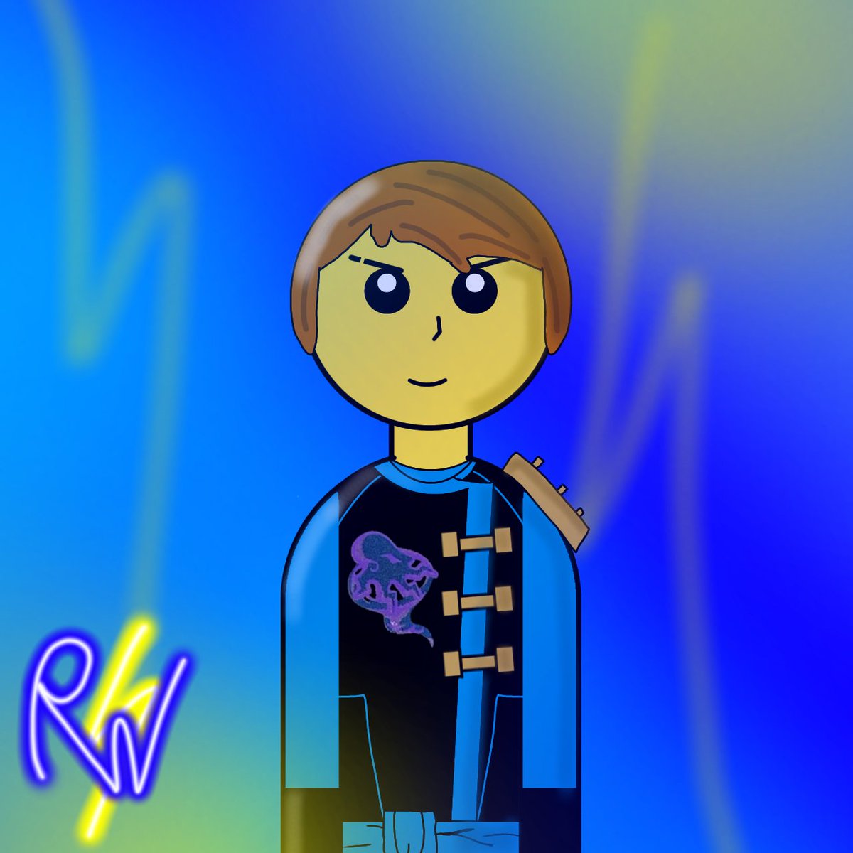 Jay! #ninjagojay #ninjagofanart #ninjago #skybound