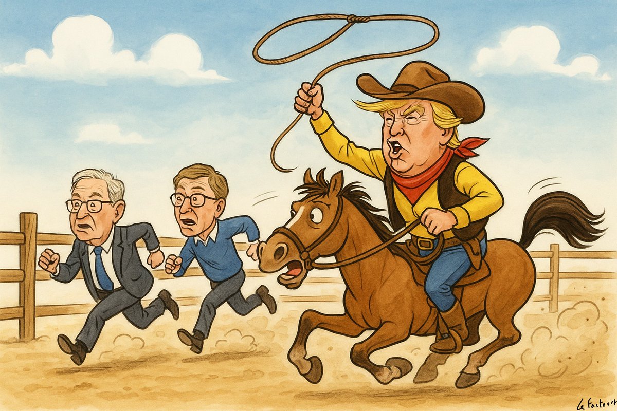 Georges Soros et Bill Gates seront-ils les premiers à se faire attraper par la patrouille 🙏?