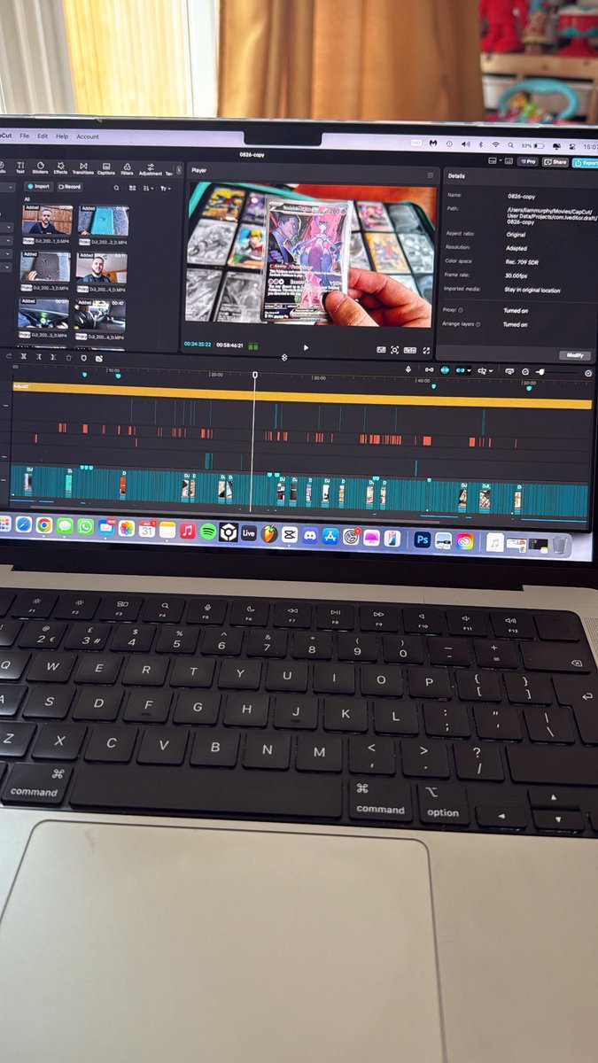 Just finished editing and currently uploading my biggest video so far. After attending my first card show last weekend I went with one goal, complete Destined Rivals.

The full video will be live tonight, it’s quite the journey 👀