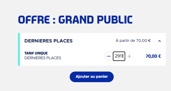 GONES BILLETTERIE NEWS tweet media