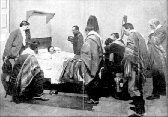 El 1 de setiembre de 1904, Aparicio Saravia fue herido de bala en Masoller, y falleció 10 dias después. 
Wilson decía en 1985 en Santa Clara de Olimar:  “En Masoller, Saravia pareció que había muerto, pero que no era verdad… (sigue 👇)