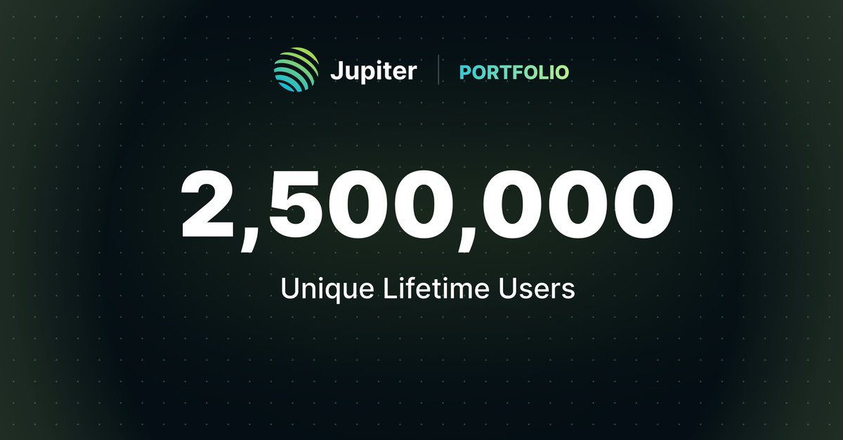 Jupiter Portfolio Milestone Graphic
