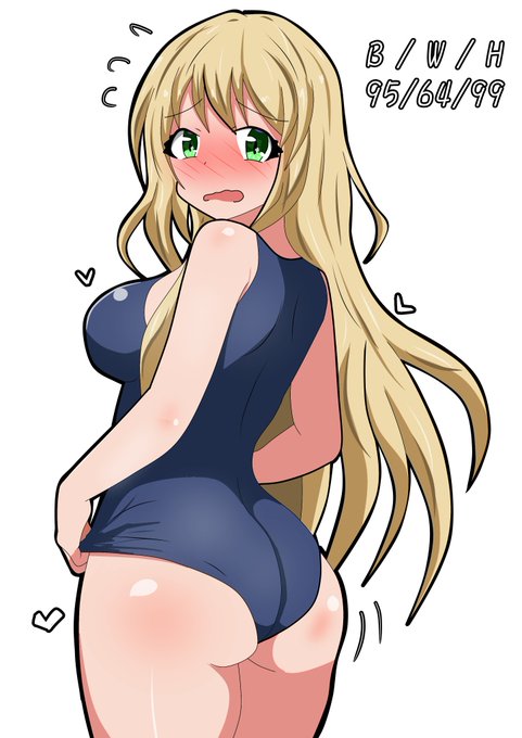 野崎・スク水・夕姫🐮👙
#ハチナイ 