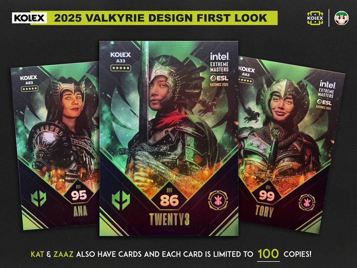 lu1gi_csgo's tweet image. What do you guys think of the new cards from @KolexGG featuring @imperialesports ladies? 👀
It's pretty awesome to see ladies CS2 cards and new teams and players to collect! 🔥
#KolexCards | #GoIMP #IMPCS2fe