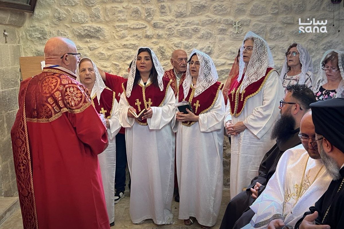 Suriye'de bölücülük fitne yapmayana dokunulmuyor.. Ermeniler İdlib bölgesinde yeni kilise açtı..