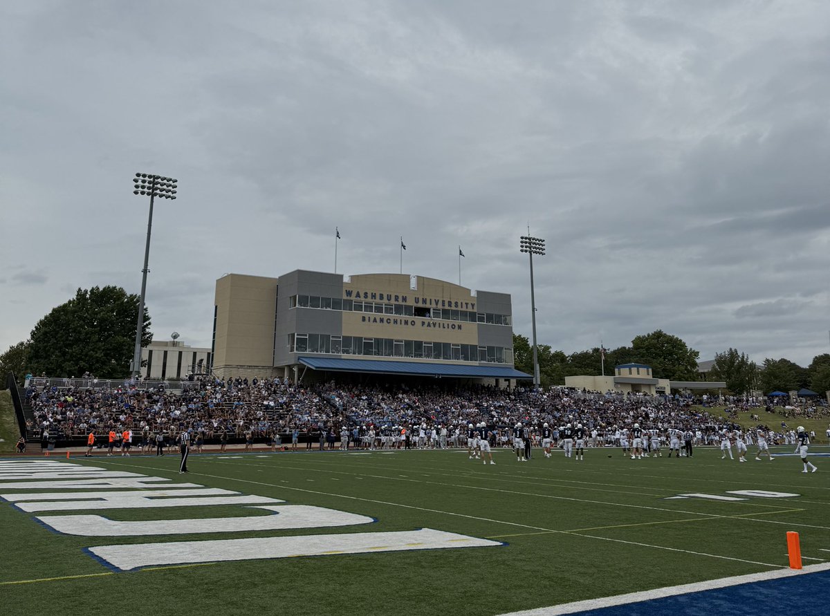 ICYMI: Yager Stadium was PACKED for the season opening W against Truman state. Why not do it again 🤷🏼‍♂️

See ya’ll next Saturday to open up MIAA play. #GoBods x #BeTheStandard