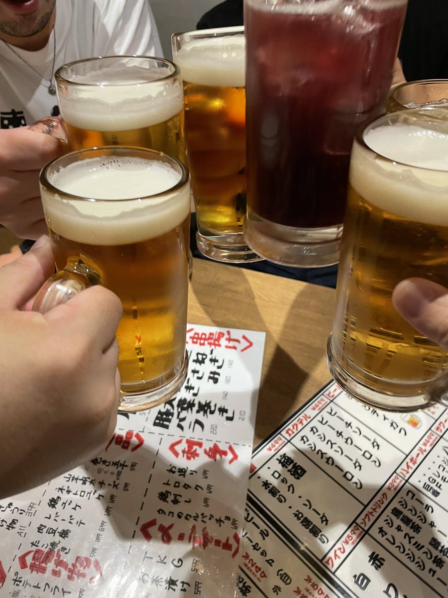 Mr_Mondo_'s tweet photo. 2025年8月30日(土)
イベント後
オフ会?飲み会に突入🍻⁉️
#AKFN2 #AfricanKungFuNazis #アフカン #アフリカンカンフーナチス2 #ヒトラー #ゲッベルス @Ghanarians #蒲田 #居酒屋 https://t.co/xjXET6xbon