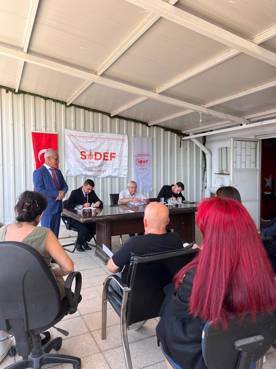 gencsaglikyd's tweet photo. Genç Sağlık Yöneticileri Derneği olarak SIDEF’in 5. Olağan Genel Kurul Toplantısı’na katıldık.
#GESAYD #SağlıkYönetimi #SIDEF #gencsaglıkyöneticileri https://t.co/vXhdL5o4pw