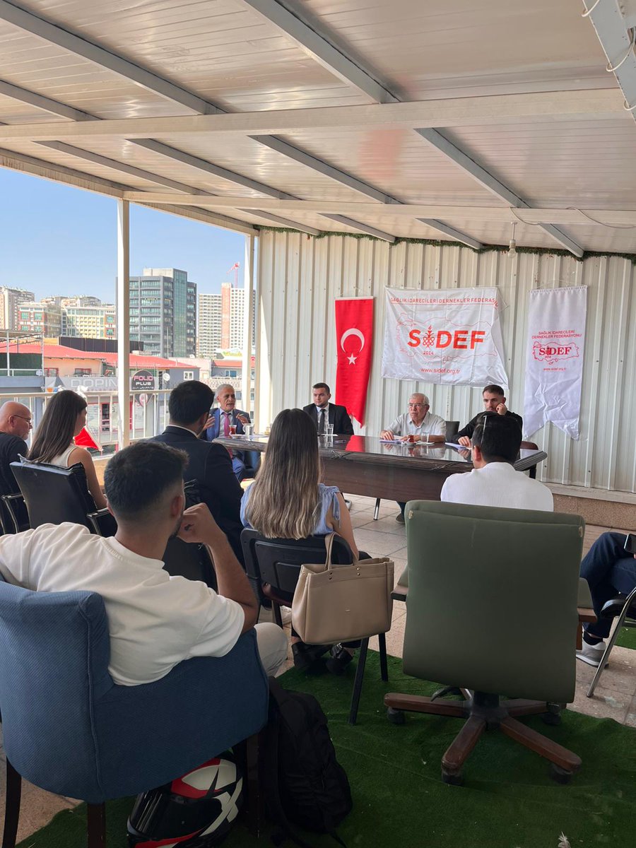 gencsaglikyd's tweet photo. Genç Sağlık Yöneticileri Derneği olarak SIDEF’in 5. Olağan Genel Kurul Toplantısı’na katıldık.
#GESAYD #SağlıkYönetimi #SIDEF #gencsaglıkyöneticileri https://t.co/vXhdL5o4pw