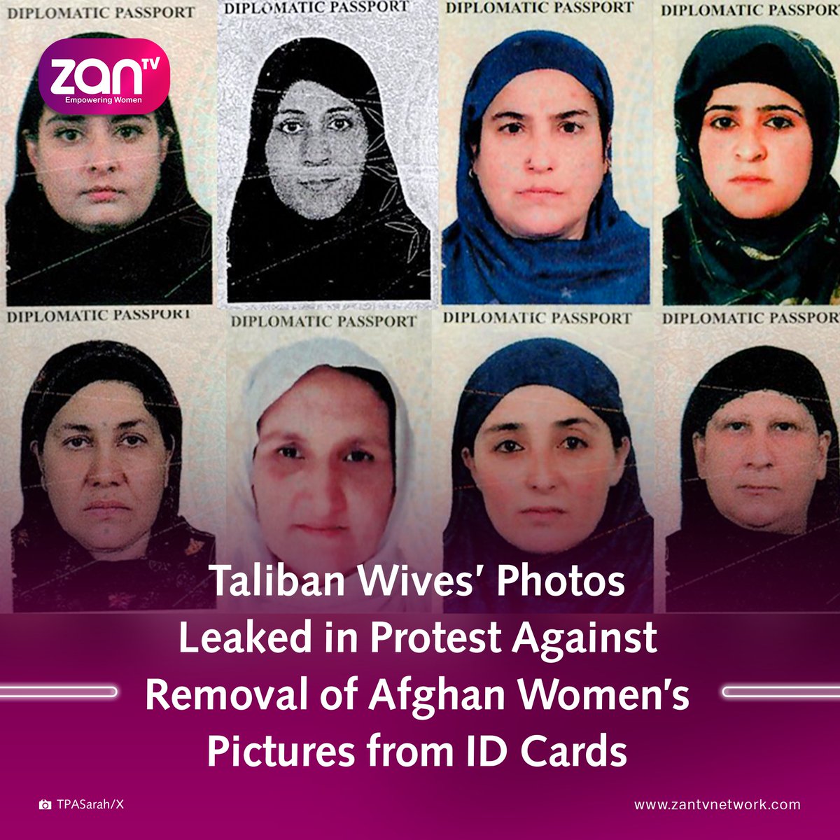 Sarah Adams, a former officer of the US Central Intelligence Agency (CIA), has responded to the removal of Afghan women’s photos from national ID cards by publishing images of the wives of several Taliban officials on social media.

On Sunday (August 31) Adams posted the photos