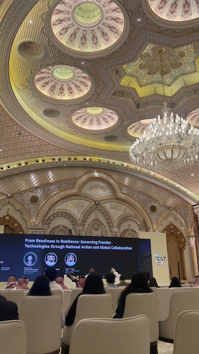 Great experience at the ITU Global Symposium for Regulators #ITUGSR in Saudi Arabia 👏🏼 #هيئة_الاتصالات_والفضاء_والتقنية