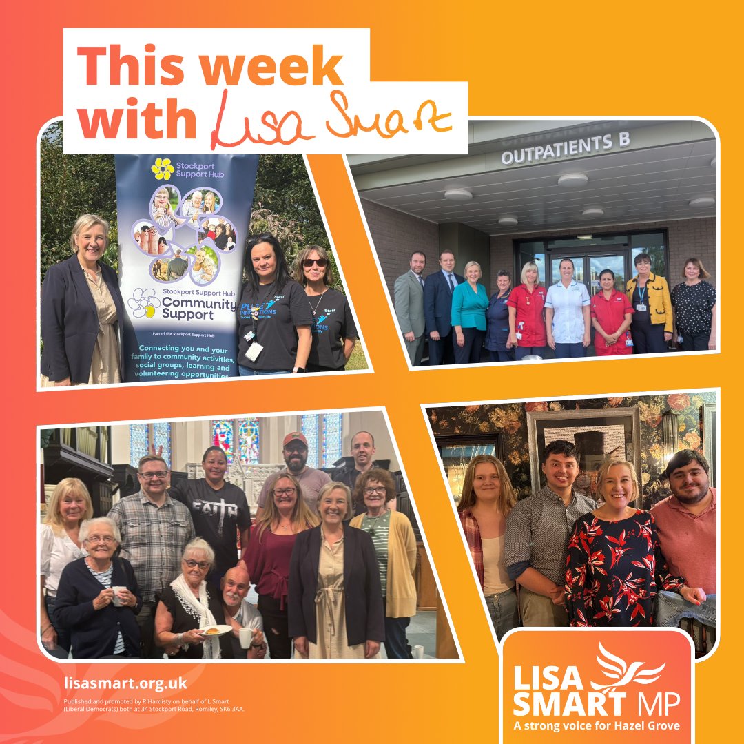 It’s been a cracking final week of the summer recess. This week I: