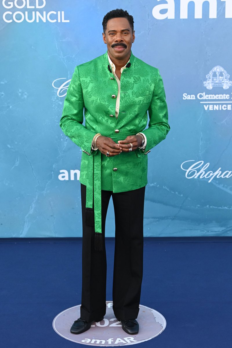 Colman Domingo attends the amfAR Gala Venezia 2025.