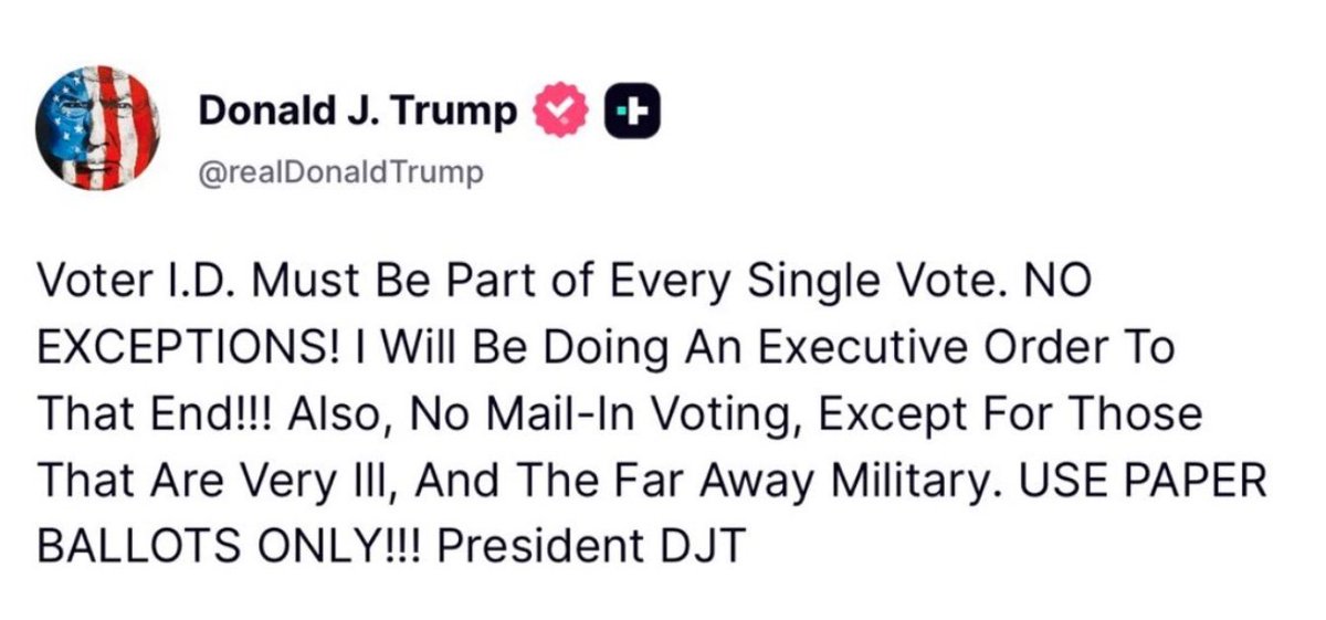 POOR DONALD. IF ONLY YOU FINISHED SECOND GRADE (SAD!) OR GRADUATED LIKE YOUR FAVORITE GOVERNOR, GAVIN C. NEWSOM. (C IS FOR COLLEGE.) IT'S NOT "FAR AWAY" MILITARY, IT'S "OVERSEAS" MILITARY. BESIDES BREAKING EVERY LAW, YOU ARE ALSO BREAKING ENGLISH. --- GCN
