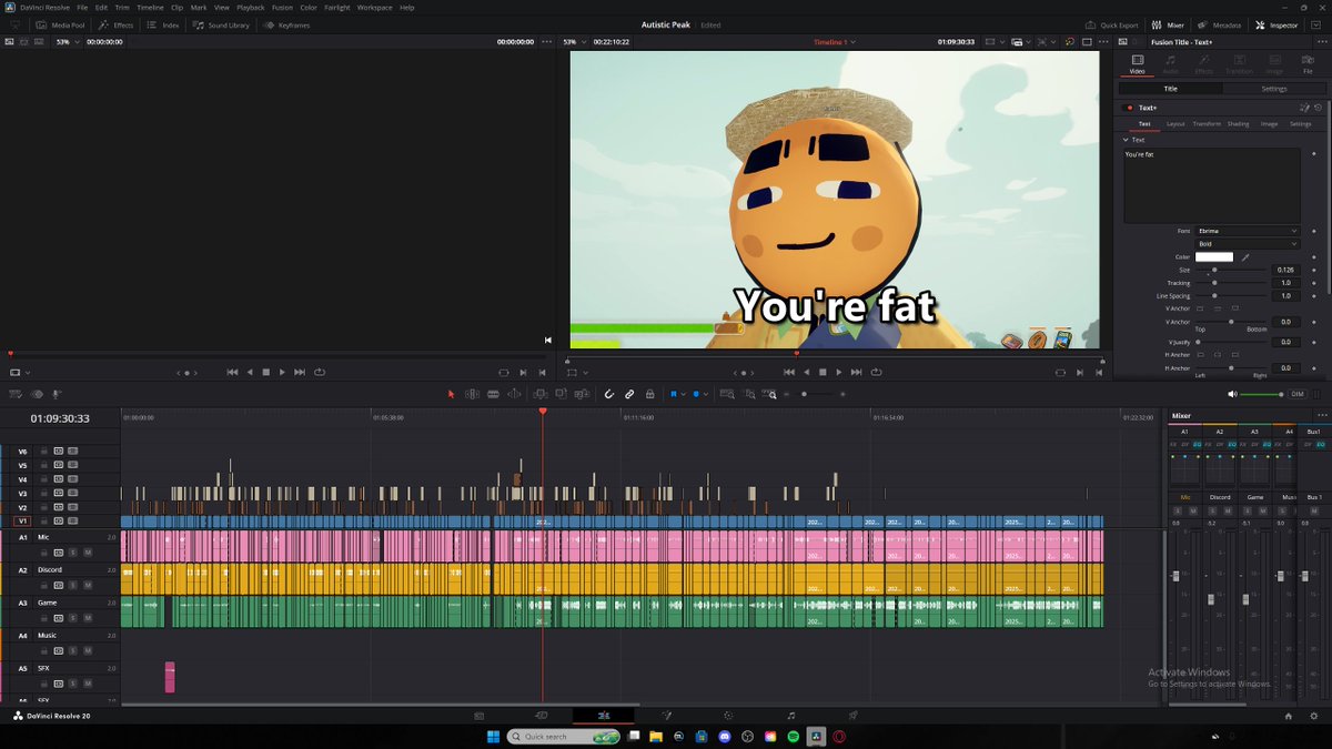 Im almost done with the subtitles, and video effects. Only left with a small part of the video, the sound effects and the music.  Im sorry this is taking longer than it is.  Just trying to make it as polished as possible. I just need time to try things out. Heres a sneak peek