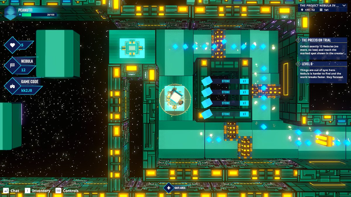 PeanutsWorkshop's tweet photo. Project Nebula in 3 Emojis: โ๏ธโก๏ธโ๏ธ
3 Words: fast. time. run.
Who do I recommend for this challenge? @boobfull
@TheSandboxGame @Kash_voxels #ProjectNebula #Ethverse https://t.co/s59uinfe5c