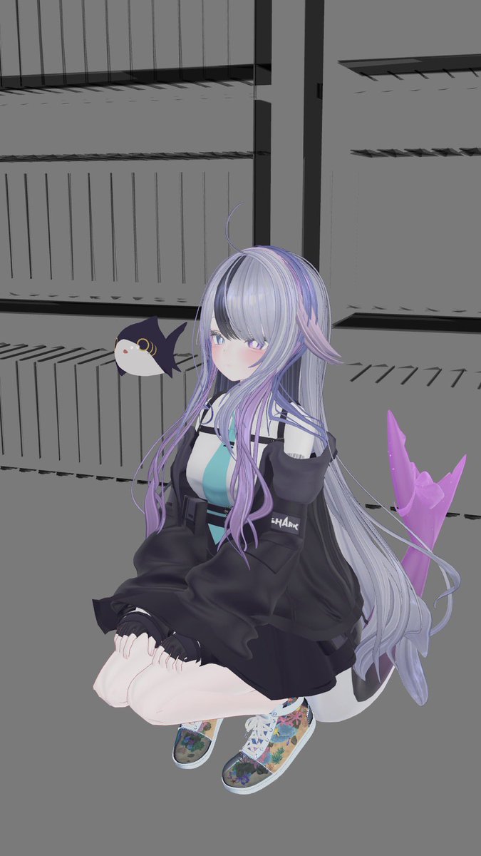 髪の毛としっぽの色が変わりました