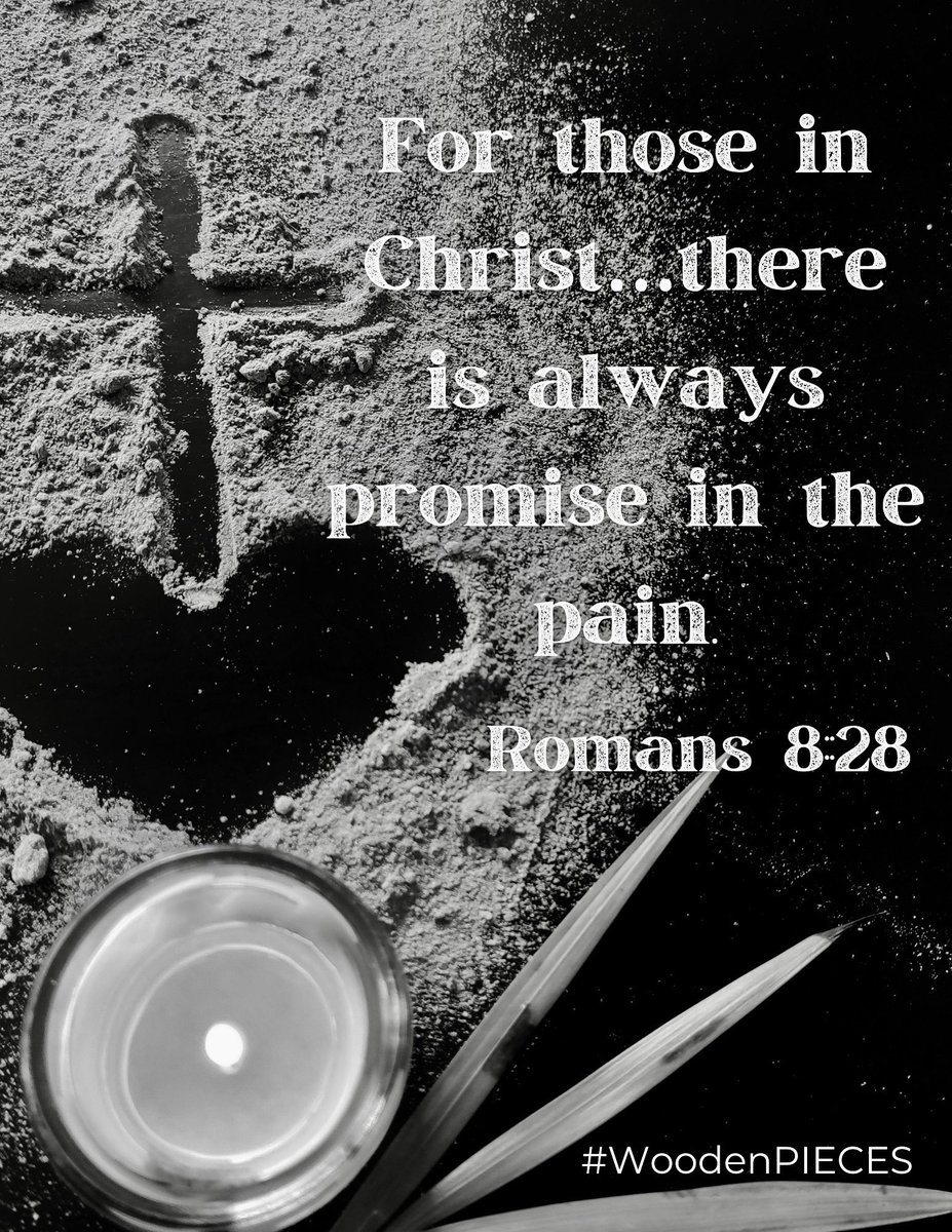 “And we know [with great confidence] that God [who is deeply concerned about us] causes all things to work together [as a plan] for good for those who love God, to those who are called according to His plan and purpose.”
Romans 8:28 AMP

#WoodenPIECES